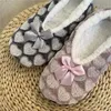 Slippers Women Fuzzy Winter Soft Contton Warm Plush Non Skid Anti Slip Love Heart Indoor Home Fluffy Female Shoes House Gift