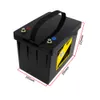 Batteria LiitoKala 48v 30ah lifepo4 con 30A BMS per macchinari 48v 1500w bicicletta elettrica scooter bici go cart