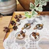 Dangle Earrings DEAR-LIFE Original Vintage Dried Fruit Personality Temperament Long Wooden Bohemian Style Exaggerated Fashion