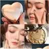 Bronzers Evidenziatori Love Highlight Face Powder Diamond Shimmer Highlighter Longlasting Brighten Drop Consegna Salute Bellezza Makeu Dh0Gh