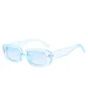 Sonnenbrille Mode Vintage Quadratische Frauen Männer 2023 Kleiner Rahmen Rechteck Bunte Sonnenbrille UV400 Reiseschirme