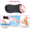 Sex toys Massager 2 in 1 Aircraft Realistic Vagina Oral Mouth Deep Throat Tpe Male Masturbator Cup Blow Job Erotic Toys for Men