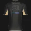 22フォーミュラワンレースアルパインメンサマーTシャツ3DプリントMAILLOT OCON F1チーム半袖男性