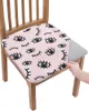 Chair Covers Eye Line Drawing Black Eyelashes Seat Cushion Stretch Dining Cover Slipcovers For Home El Banquet Living Room