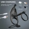 Sex toy massager Adult Massager Vibrating Penis Ring Couple Vibrator Clit Sucker Stimulator 7 Modes G-spot Massage Cock Toy for Man with Remote Control