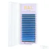 Faux Cils Lash Romance Extensions colorées 0,07 mm C/Cc/D Curl Colorf Cils individuels 815 Mélange Longueur Couleur Cils Drop Delive Dhv2P