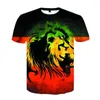 Hommes t-shirts arrivée Animal 3D imprimé hommes t-shirt Homme drôle été mode à manches courtes Hip Hop Cool chemise Homme Camiseta