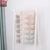 Storage Boxes & Bins 2023 Portable 18 Grid Closet Multi-role Hanging Bag Socks Bra Underwear Rack Hanger Organizer Box Wall-Mount