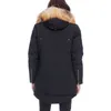 Piumino Parka alci Canada Giacca invernale Stag Lake Con cappuccio Classico antivento Spessa pelliccia nera e marrone Parka Cappotti White Duck Knuckles Qln8 PLUJ