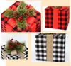 Opakowanie prezentów 3PCS/SET Świąteczny dekoracja ozdoby drzewa drzewa żelaza sztuka dom na zewnątrz do wystroju imprezowego rok Navidad xams