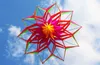 Киты Новый высококачественный 3D Lotus Flower Kite с ручкой и линейкой Good Flying Factory Outlet 0110