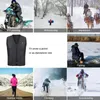 Racing jassen mode mannen vrouwen elektrisch verwarmd vest verwarming waastcoat thermische warme buitenjacht winter USB -verwarming