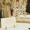 Andra evenemangsfest levererar bröllop gästbok ing träd 3d skylt graverad namn trä hjärthänge ornament dekoration gåvor konst keepsak 230110
