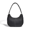 Duffel Bags Leather Underarm Bag Female Small High-end Texture Fashion Half Moon Single Shoulder Cross-body Saddle