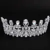 Silver Color Crystal Wedding Tiaras and Crowns Princess Queen Crown Tiara Diadem Bridal Wedding Hair Accessories Jewelry Gift