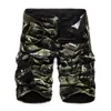 Men's Shorts Military Cargo Summer Camouflage Pure Cotton Brand Clothing Comfortable Tactical Camo 230110