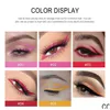 Eye Shadow/Liner Combination Handiyan 20 Pencil Colours Matic Coloured Eyeliner Pencils Set Waterproof Rotate Cream Gel High Pigment Dhd6H