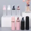 Storage Bottles 50ML Foam Bottle Matte Plastic Pump Dispenser For Shampoo Lotion Shower Gel Cosmetic Container Travel Refillable