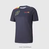 Zomer nieuwe rode F1 heren t shirts coureur wereldkampioen tshirt 2022 fan max ademende Formule 1 Motorsport bul-team t-shirt