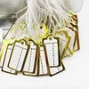 1000pcs Wholesale 23x13mm White Silver Tags Price Tags Card Label Tie String Display Jewelry