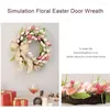 Dekoratif Çiçekler Düğün Çelengi Surma Yok Bakım kolay çok amaçlı kapı asılı çelenk anti-solma yapay ev dekor