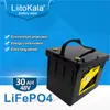 Liitokala 48V 30AH LifePo4 배터리 팩 48V 1500W 기계 전기 자전거 자전거 스쿠터 GO 카트.