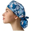 Casquettes de baseball avec boutons Womens Scrub Cap Bandeau et chapeau Mens Bouffant pour Baseball Chowder Cosplay