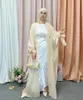 Vêtements ethniques 2023 été musulman Ramadan Cardigan Robe pour femmes dubaï Abaya turquie arabe Islam mode manches bouffantes lâche caftans Femme