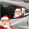 Juldekorationer Creative Sticker Car Window Glass Stickers Drop Delivery Home Garden Festive Party Supplies DHRG2