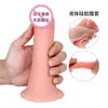 Massagegeräte Sexspielzeug Sexspielzeug Vibrator Flüssig Silikon Imitation Penis weiche künstliche weibliche manuelle Ziehung und Inseren Orgasmus Masturbator Erwachsener