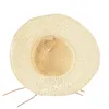 Chapéus largos Brim Raffia dobrável SUNHAT Mulheres de verão Sumshade Anti-UV Capuz coreano Baia feminina Viagem ao ar livre de protetor solar ao ar livre