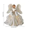 Decorazioni natalizie Rustic Angel Top Top Statue Decoration di Nail Topper Props Regalo Figurina