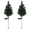 Outdoor Solar Christmas Decorations Garden Stake Led Lights Waterproof Pathway Winter