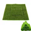 Decorative Flowers Artificial Grass 2 Sizes Faux Decor Economy Indoor Outdoor Synthetic Realistic Mat Thick Backyard Patio Balcony Rug