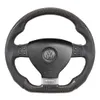 Pièces de conduite de voiture Volant de course en fibre de carbone pour Volkswagen VW MK5