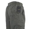 Men's Shorts Summer 100 Cotton Pants Casual Cargo Men Camouflage Baggy Elastic Waist Plaid Plus Size Male Big 230130