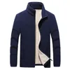 Men's Jackets s Thick Fleece Outwear Sportswear Wool Liner Warm Coats Man Thermal Winter Plus Size M- 9XL 221020