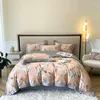 Bedding Sets 2023 Long Staple Cotton Digital Printing Of American Flower Set Bed Sheet Duvet Cover 4PCS