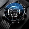 Wristwatches Men's Watch Reloj Hombre Relogio Masculino Stainless Steel Calendar Quartz Sports Clock Geneva TimepieceWristwatches