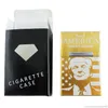 Cigarette Cases Creative Case Trump Make America Again Aluminum Alloy Clamshell Magnet Cigaret Er Drop Delivery Home Garden Househol Dhdli