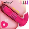 Sexleksak massager vuxen massager fjärrvibrator för kvinnor bärbar dildo automatisk roterande vagina massage g spot clitoris stimulera masturbator sexig leksak kvinna