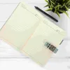 Planner Journal Notebook Daily Schedule Writing Book Notepad Diary Pu Calendar Weeklychinese Lined Notebooks Dated Vintage