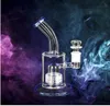 Recycler Dab rigs Matrix Perc Hookahs Bongos de Água de Vidro Cachimbo de Fumar Plataforma de Petróleo Heady Bongos de Água Com 14mm Banger