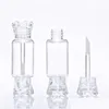 Packing Bottles Diy Empty Gloss Tubes With Brush 5Ml Plastic Cute Candy Shape Lip Glosss Tube Cosmetic Sample Containers Drop Delive Dhkmw