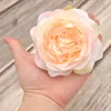 Dekorativa föremål Figurer Peony Rose Silk Flower Heads Diy Wedding Decoration Wreath Scrapbooking Craft Fake Flowers 230110