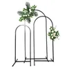 Decoração de festa Iron forjado arco de casamento SN Pipe NShaped Stands Stands Metal adereços de fundo Decorações artificiais Drop Drop H Dhcun