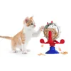 Cat Toys Windmill Zabawna zabawna gramofon wyciekająca piłka treningowa Ćwiczenie iq pies karmisz zabawne zwierzę domowe