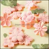 Outils de pâtisserie de cuisson Sakura Cookie Moule Timbre Biscuit Cutter Fleur Rose Floral Outil Fleur Fondant Charme DIY U2K8 Drop Livraison H Dhkyo