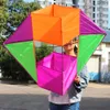 Kites Outdoor Fun Sports for Kids Power3D Stereo Buckets Box Kite NT Line with Handlebes 0110