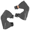 Abbigliamento motociclistico cuscinetti da guardia del ginocchio per stinco di armature regolabili e protezione per adulti a prova di crash